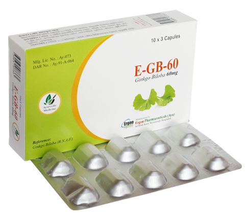 Capsule E-GB 60mg (30pcs)